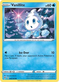 Vanillite (045/189) [SWSH03 Darkness Ablaze]