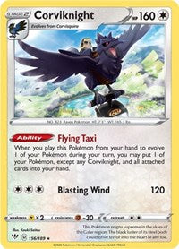 Corviknight (156/189) [SWSH03 Darkness Ablaze]