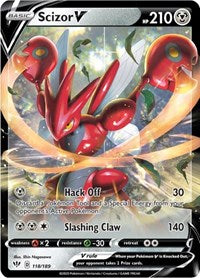 Scizor V (118/189) [SWSH03 Darkness Ablaze]
