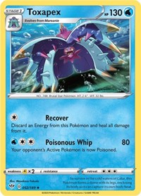 Toxapex (052/189) [SWSH03 Darkness Ablaze]