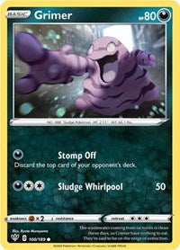 Grimer (100/189) [SWSH03 Darkness Ablaze]