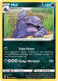 Muk (101/189) [SWSH03 Darkness Ablaze]