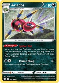 Ariados (103/189) [SWSH03 Darkness Ablaze]
