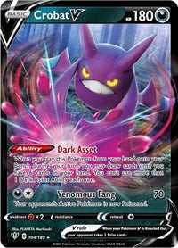Crobat V (104/189) [SWSH03 Darkness Ablaze]