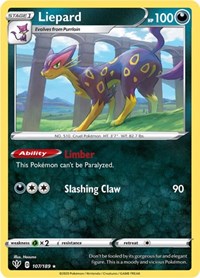 Liepard (107/189) [SWSH03 Darkness Ablaze]