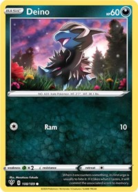 Deino (108/189) [SWSH03 Darkness Ablaze]