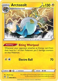 Arctozolt (066/189) [SWSH03 Darkness Ablaze]