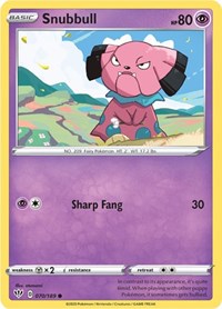 Snubbull (070/189) [SWSH03 Darkness Ablaze]