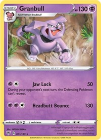 Granbull (071/189) [SWSH03 Darkness Ablaze]