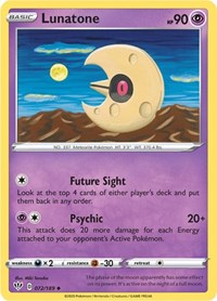 Lunatone (072/189) [SWSH03 Darkness Ablaze]