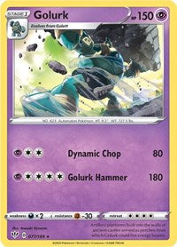Golurk (077/189) [SWSH03 Darkness Ablaze]