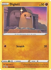 Diglett (084/189) [SWSH03 Darkness Ablaze]