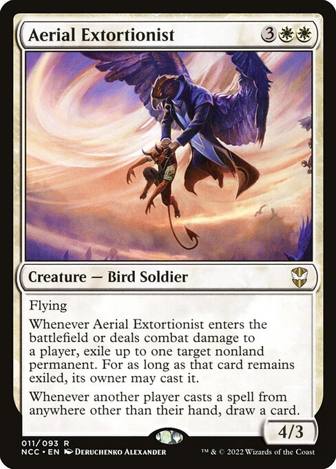 Aerial Extortionist (11) [New Capenna Commander]
