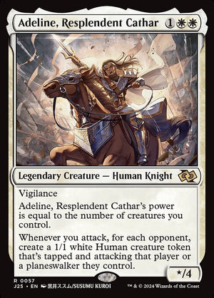 Adeline, Resplendent Cathar (57) [Foundations Jumpstart]