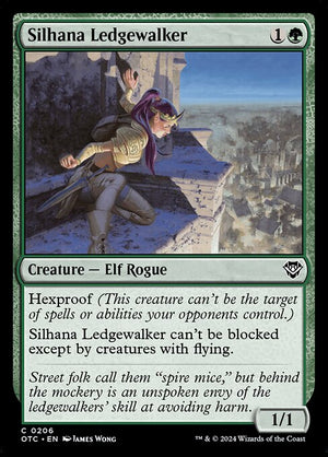 Silhana Ledgewalker (206) [Outlaws of Thunder Junction Commander]