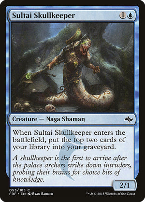 Sultai Skullkeeper (53) [Fate Reforged]