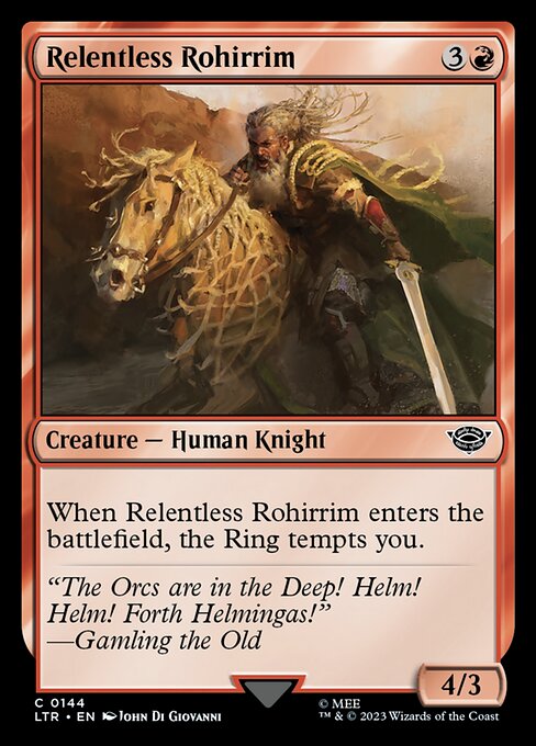 Relentless Rohirrim (144) [The Lord of the Rings: Tales of Middle-earth]