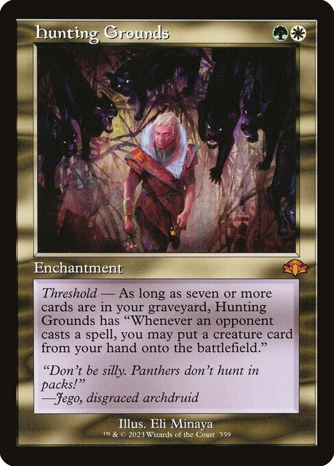 Hunting Grounds (359) [Dominaria Remastered]