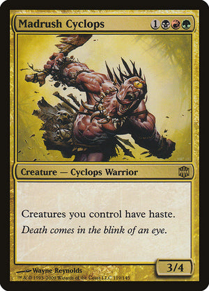 Madrush Cyclops (119) [Alara Reborn]