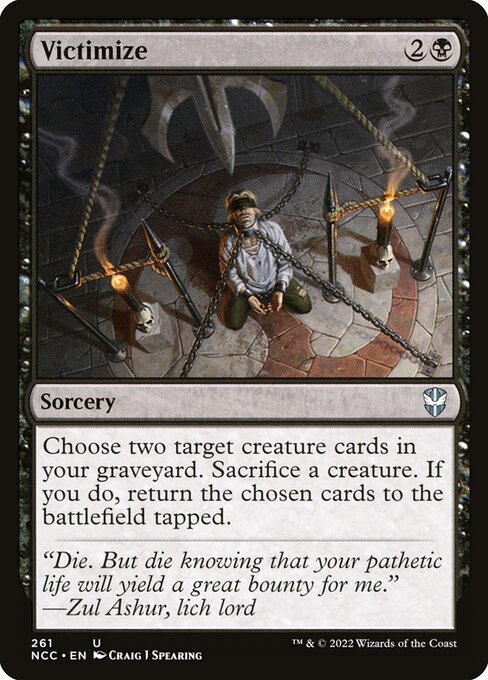 Victimize (261) [New Capenna Commander]