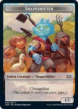 Shapeshifter Token (2) [Double Masters]