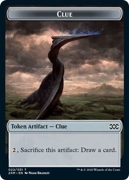 Clue Token (22) [Double Masters]