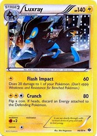 Luxray - 46/99 (Cracked Ice Holo) (046/099) [Blister Exclusives]