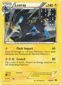 Luxray - 46/99 (Cosmos Holo) (046/099) [Blister Exclusives]