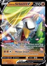 Galarian Sirfetch'd V - SWSH043 (SWSH043) [SWSH Sword and Shield Promo Cards]