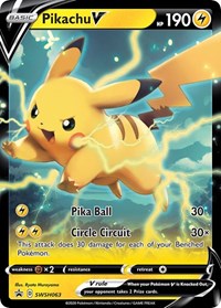 Pikachu V - SWSH063 (SWSH063) [SWSH Sword and Shield Promo Cards]