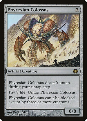 Phyrexian Colossus (309★) [Eighth Edition]