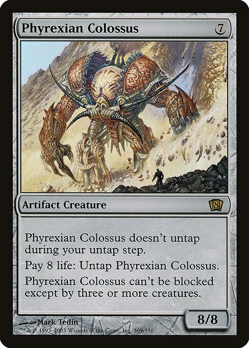 Phyrexian Colossus (309★) [Eighth Edition]