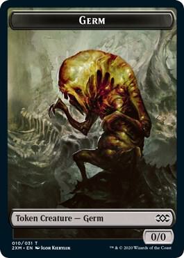 Germ // Ooze Double-Sided Token (10 // 15) [Double Masters]