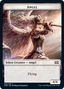 Angel // Ape Double-Sided Token (3 // 12) [Double Masters]