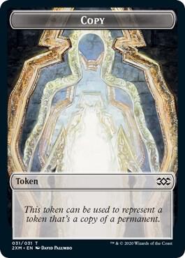 Copy // Thopter (008) Double-Sided Token (31 // 8) [Double Masters]