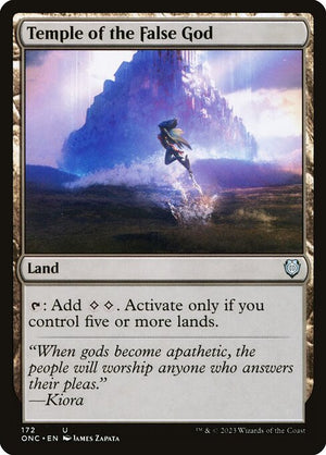 Temple of the False God (172) [Phyrexia: All Will Be One Commander]