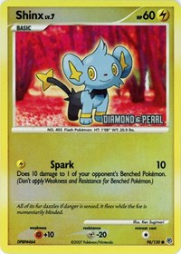Shinx - 98/130 [Diamond & Pearl] (098/130) [Burger King Promos]