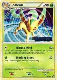 Leafeon - 17/90 (Prerelease) (17/90) [HGSS Promos]