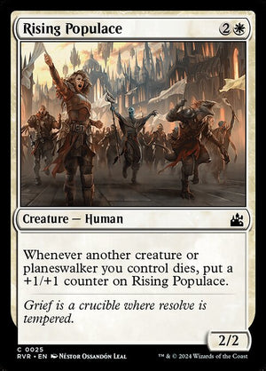 Rising Populace (25) [Ravnica Remastered]