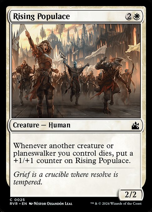 Rising Populace (25) [Ravnica Remastered]