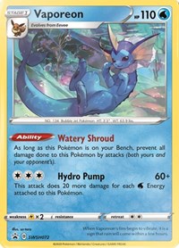 Vaporeon - SWSH072 (SWSH072) [SWSH Sword and Shield Promo Cards]