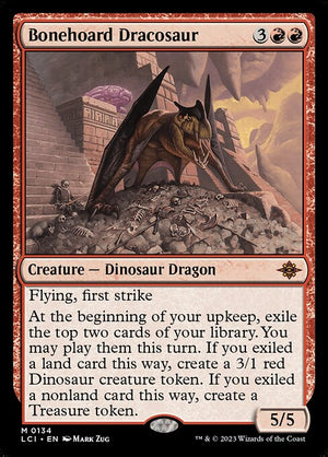 Bonehoard Dracosaur (134) [The Lost Caverns of Ixalan]