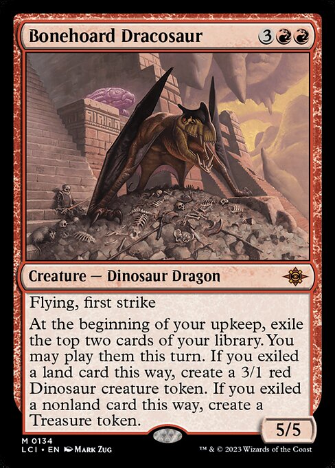 Bonehoard Dracosaur (134) [The Lost Caverns of Ixalan]