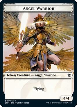 Angel Warrior Token (1) [Zendikar Rising]