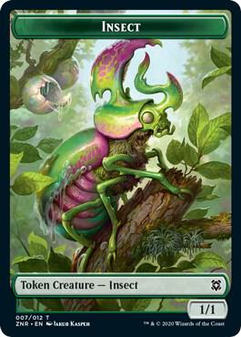 Insect Token (7) [Zendikar Rising]