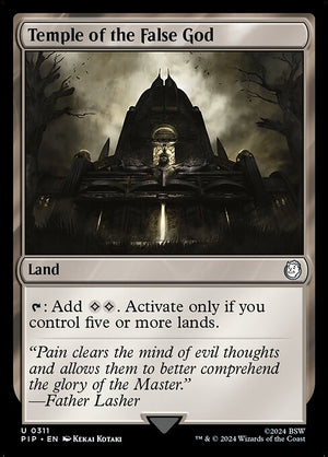 Temple of the False God (311) [Fallout]