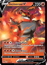 Incineroar V (08/73) [Champions Path]