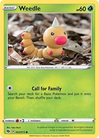 Weedle (02/73) [Champions Path]