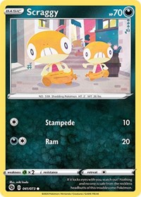 Scraggy (41/73) [Champions Path]