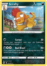 Scrafty (42/73) [Champions Path]
